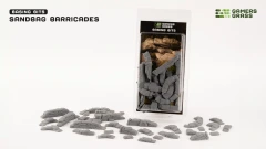 Gamers Grass Sandbag Barricades Basing Bits (Unpainted)